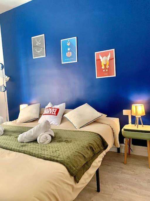Le Repaire Des Heros 150m Parking Prive - Lesvoyagescolores Appartement